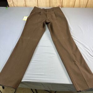 Barbour C966 Relaxed Fit‎ Twill Trousers Mid Brown Size 34